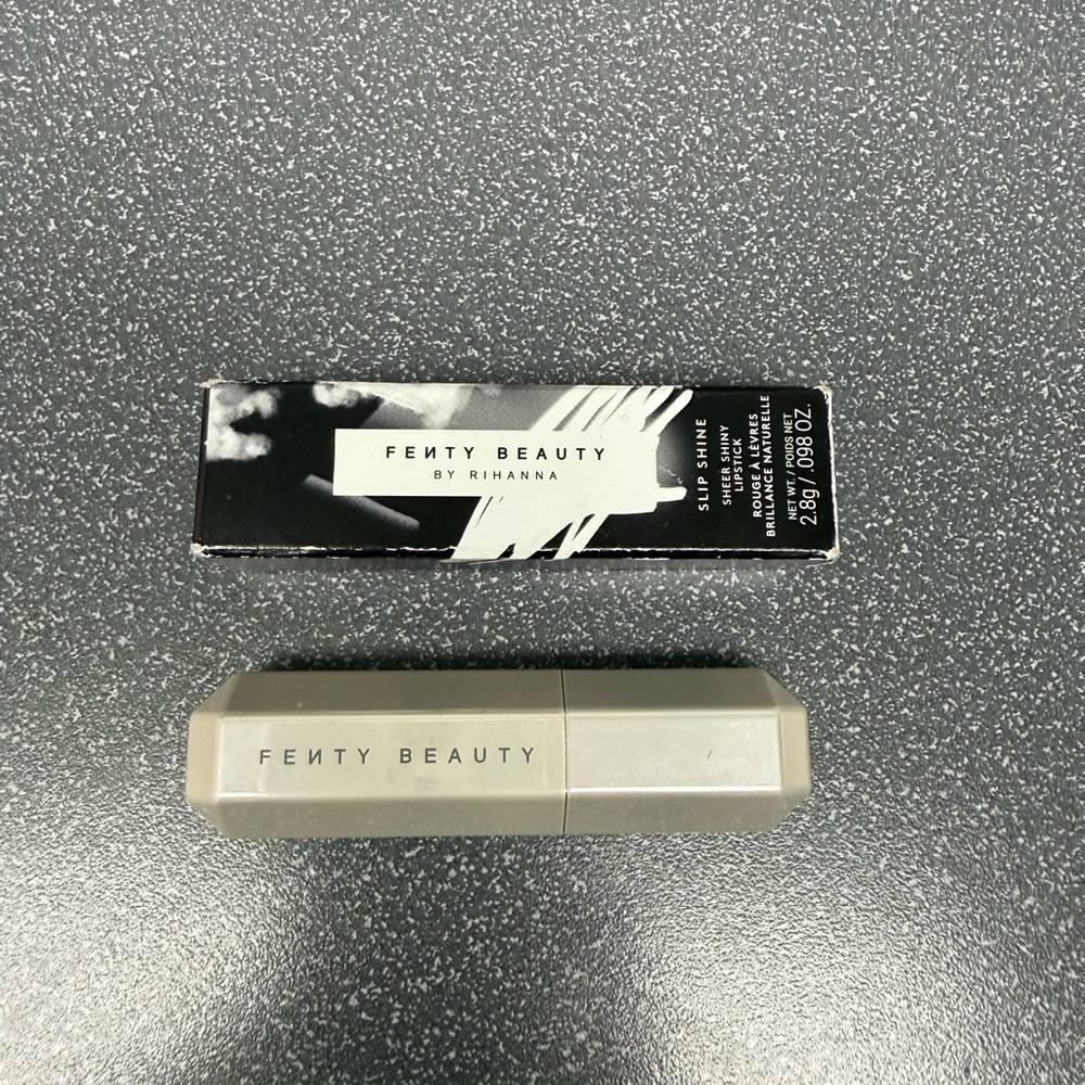 Fenty Beauty Slip Shine Lipstick in Gray Case